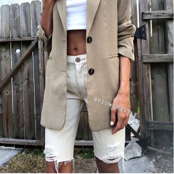 Free People Denim - Free People Bermuda denim shorts